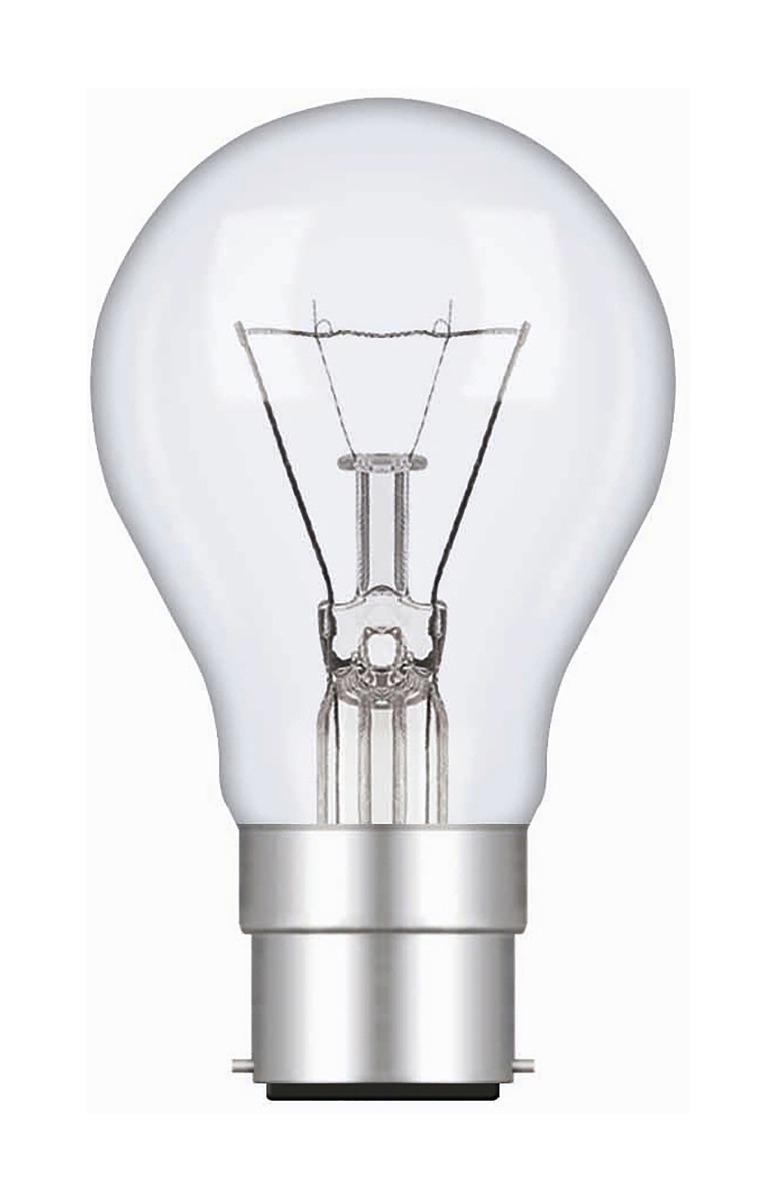 A48 GLS B22 Clear 40W Incandescent Bulb