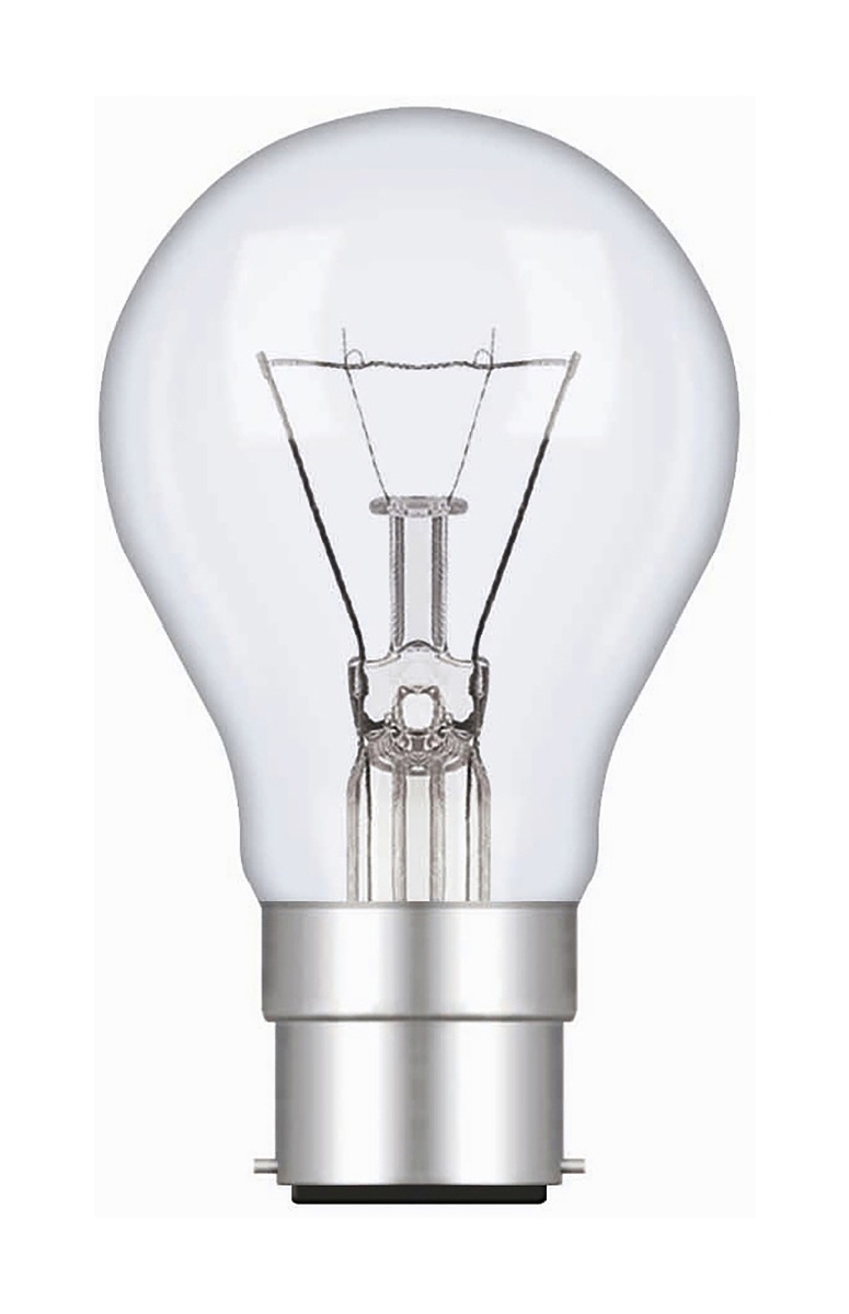 A48 GLS B22 Clear 60W Incandescent Bulb