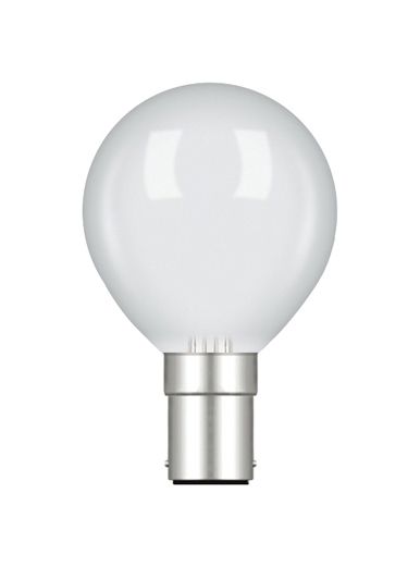 Golf Ball B15D Opal 60W Incandescent/T