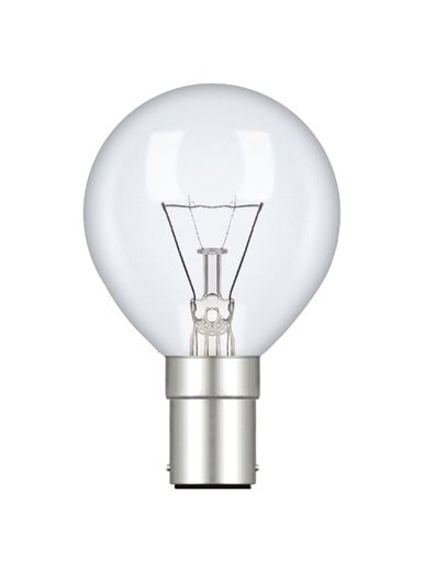 Golf Ball B15D Clear 60W Incandescent/T