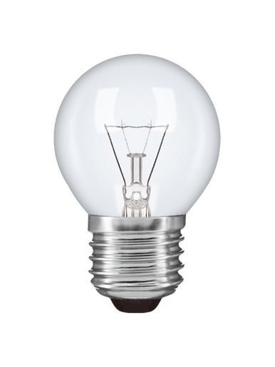 Golf Ball E27 Clear 25W Incandescent/T