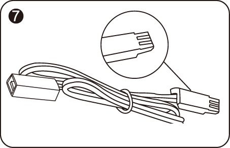 Axis Connecting Cable Single Colour 30cm