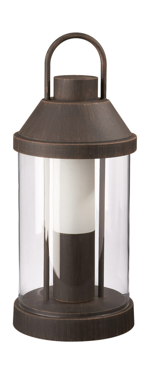 Bombay 1 Light E27 Rustic Low Energy Outdoor IP44 Table Lamp
