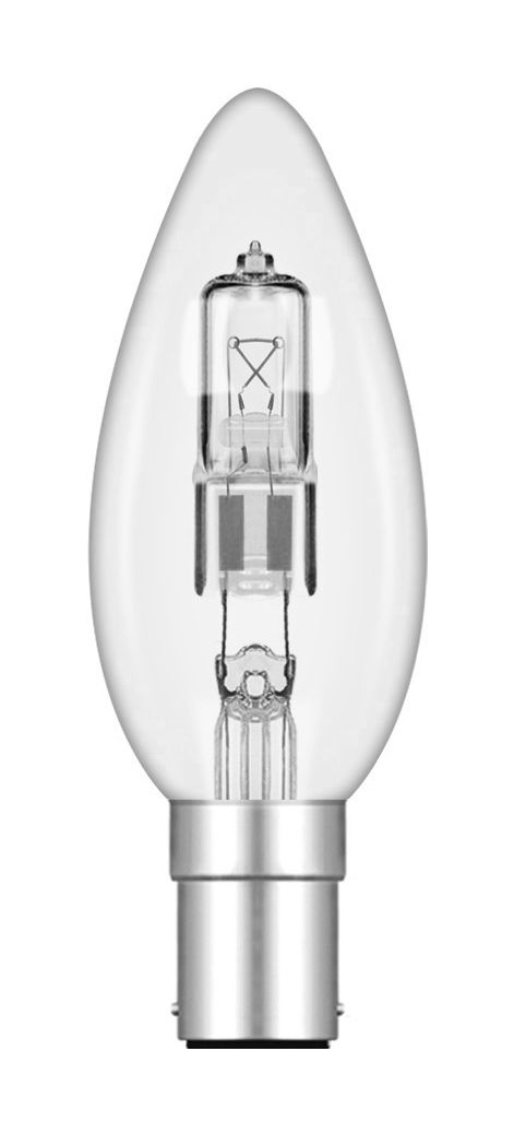 Halogen Trend Candle B15 Clear 60W