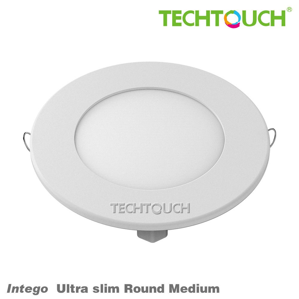 Intego Ultra-Slim Round Medium 15W Cool White 560lm, Cut Out: 130mm, 3yrs Warranty