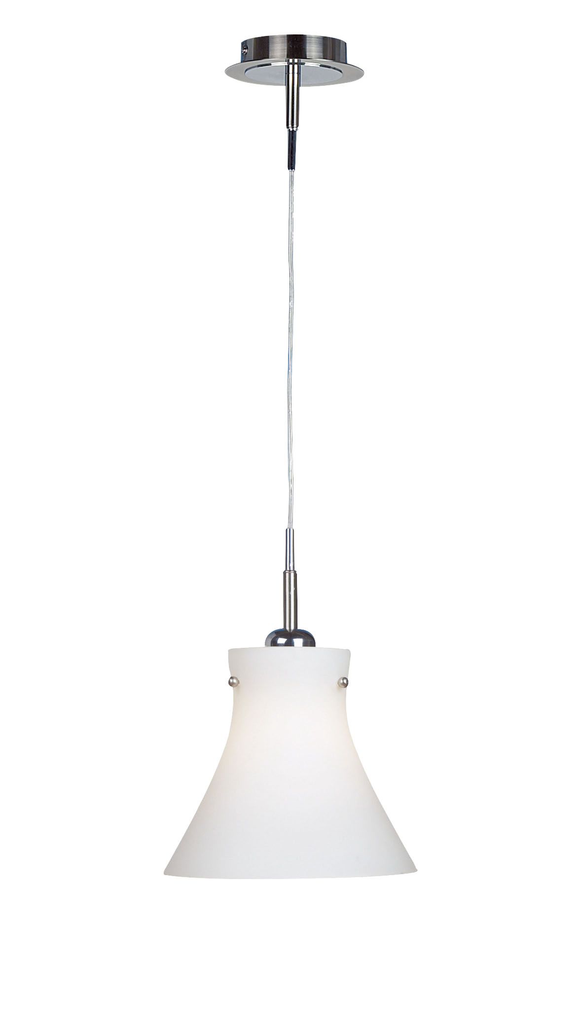 Endon 242-P Opal Glass + Chrome Suspension 1 Light