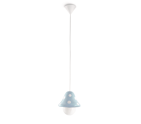 Boletu Single Kids Pendant, 1 Light E27 Blue