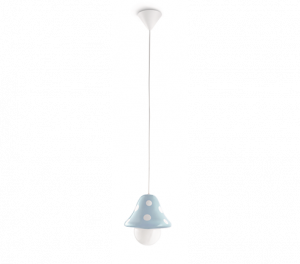 Boletu 1 Light E27 Blue Single Adjustable Pendant Light