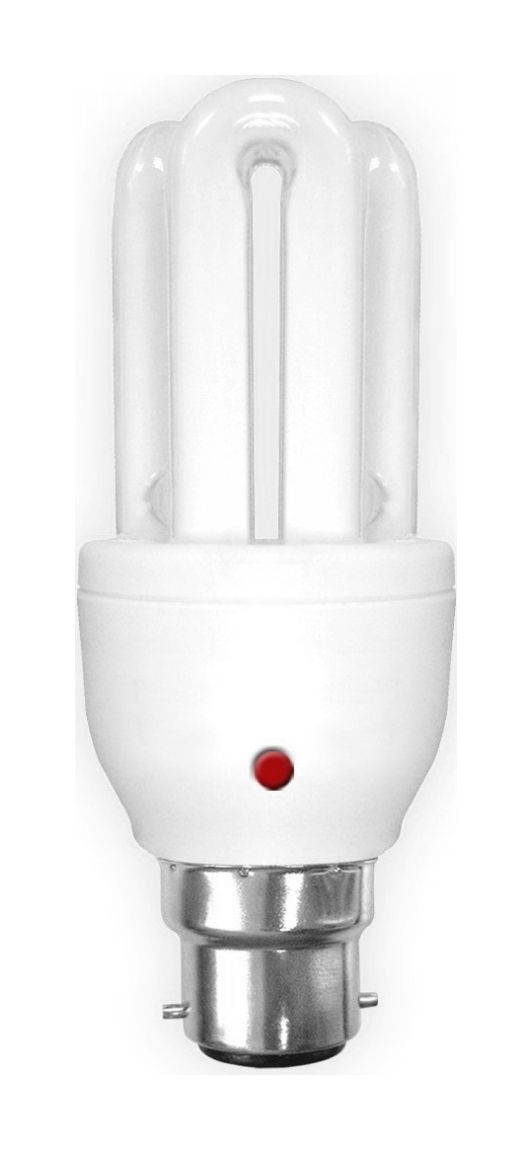 Discontinued - Sensor Extra Mini Supreme 3U B22 11W 2700K Compact Fluorescent