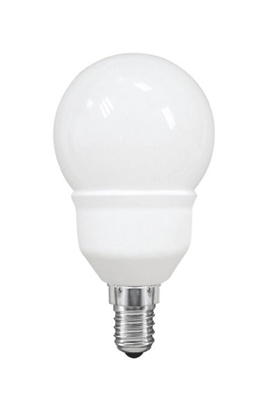 Extra Mini Supreme Ball E14 7W 2700K Compact Fluorescent