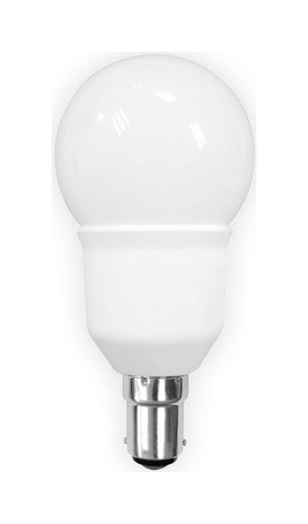 Extra Mini Supreme Ball B15 7W 2700K Compact Fluorescent