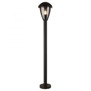 Bluebell 1 Light E27 IP44 Outdoor Pedestal Grey With Polycarbonate 930mm