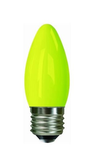 Decorative Multi-LED Candle E27 0.3W Orange