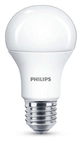 Philips Classic LED GLS E27 11W Warm White 2700K, 1055lm, White Finish