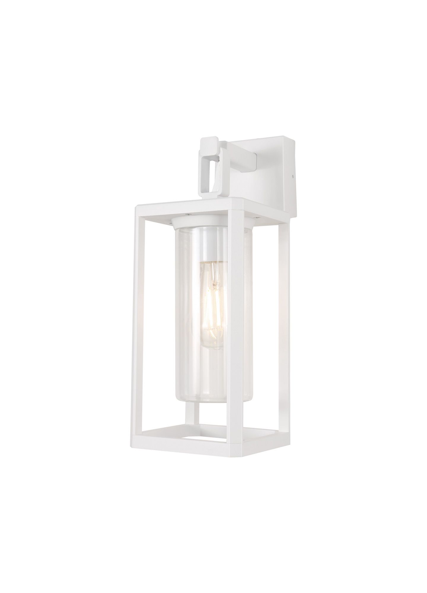 Alps Wall Lamp, 1 x E27, IP65, White, 2yrs Warranty