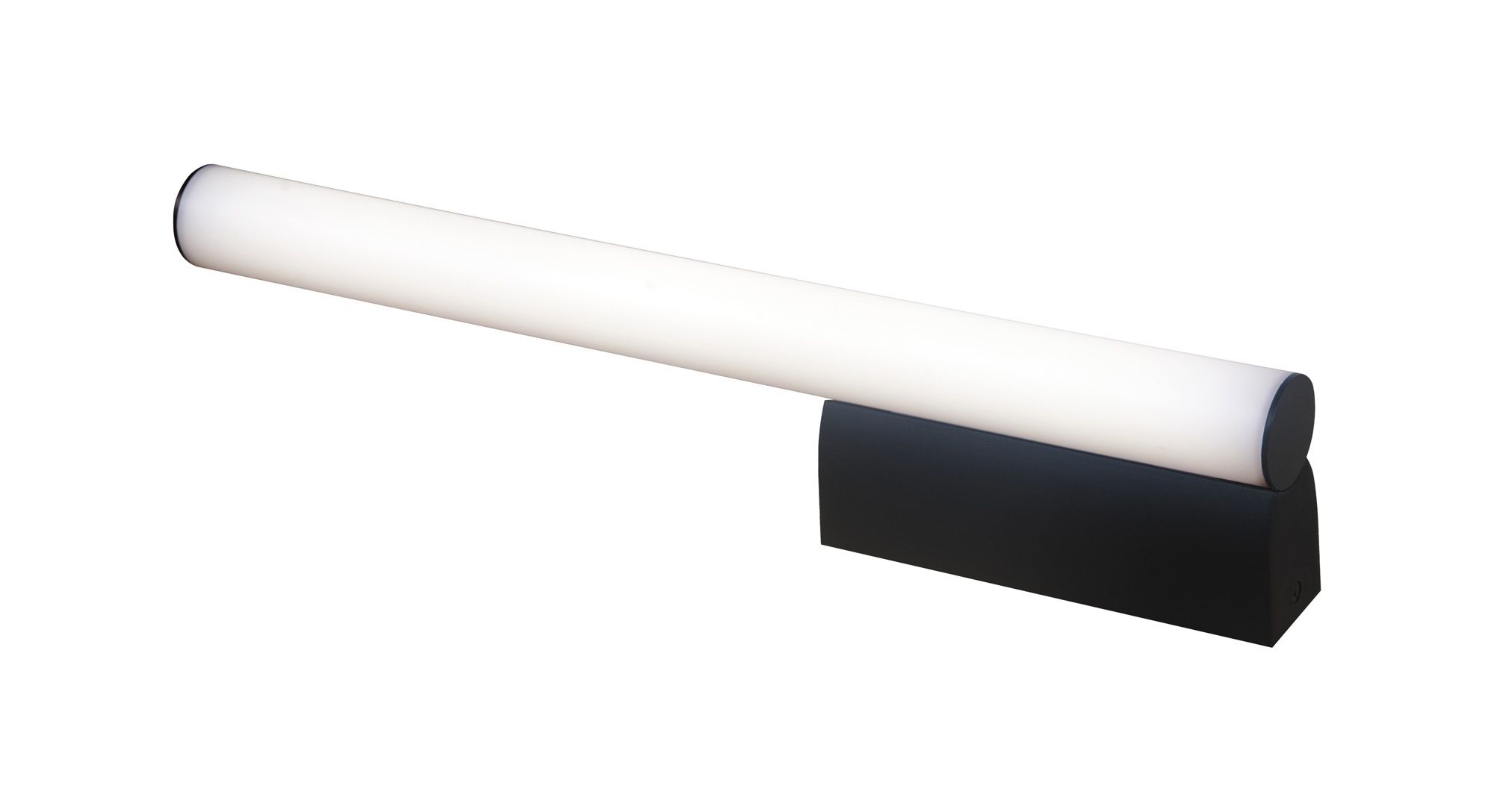 Antiga Wall Lamp, 1 x 8W LED, 3000K, 750lm, IP44, Black, 3yrs Warranty