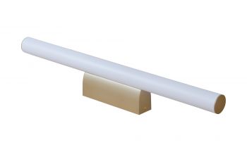 Antiga Wall Lamp, 1 x 12W LED, 4000K, 920lm, IP44, Gold, 3yrs Warranty