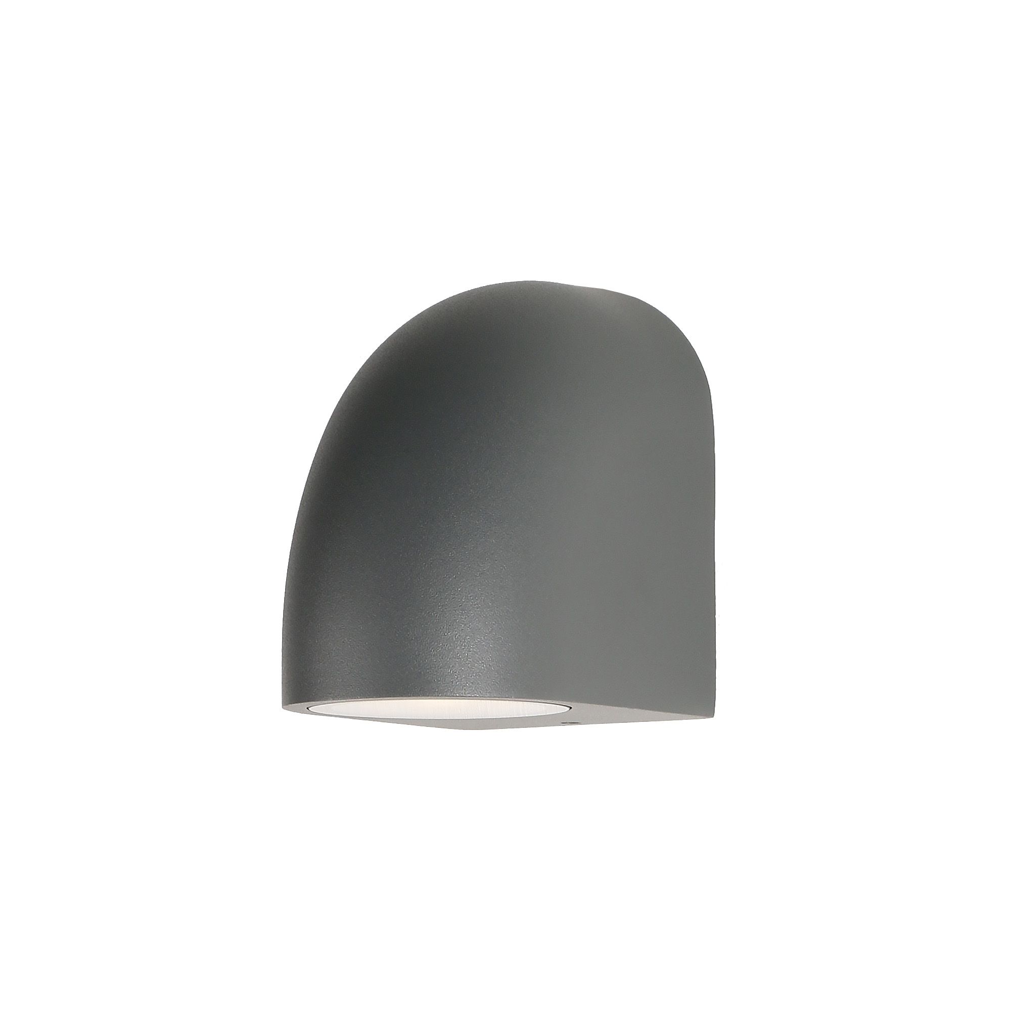 Baldy Wall Lamp, 1 x GU10, IP65, Dark Grey, 2yrs Warranty
