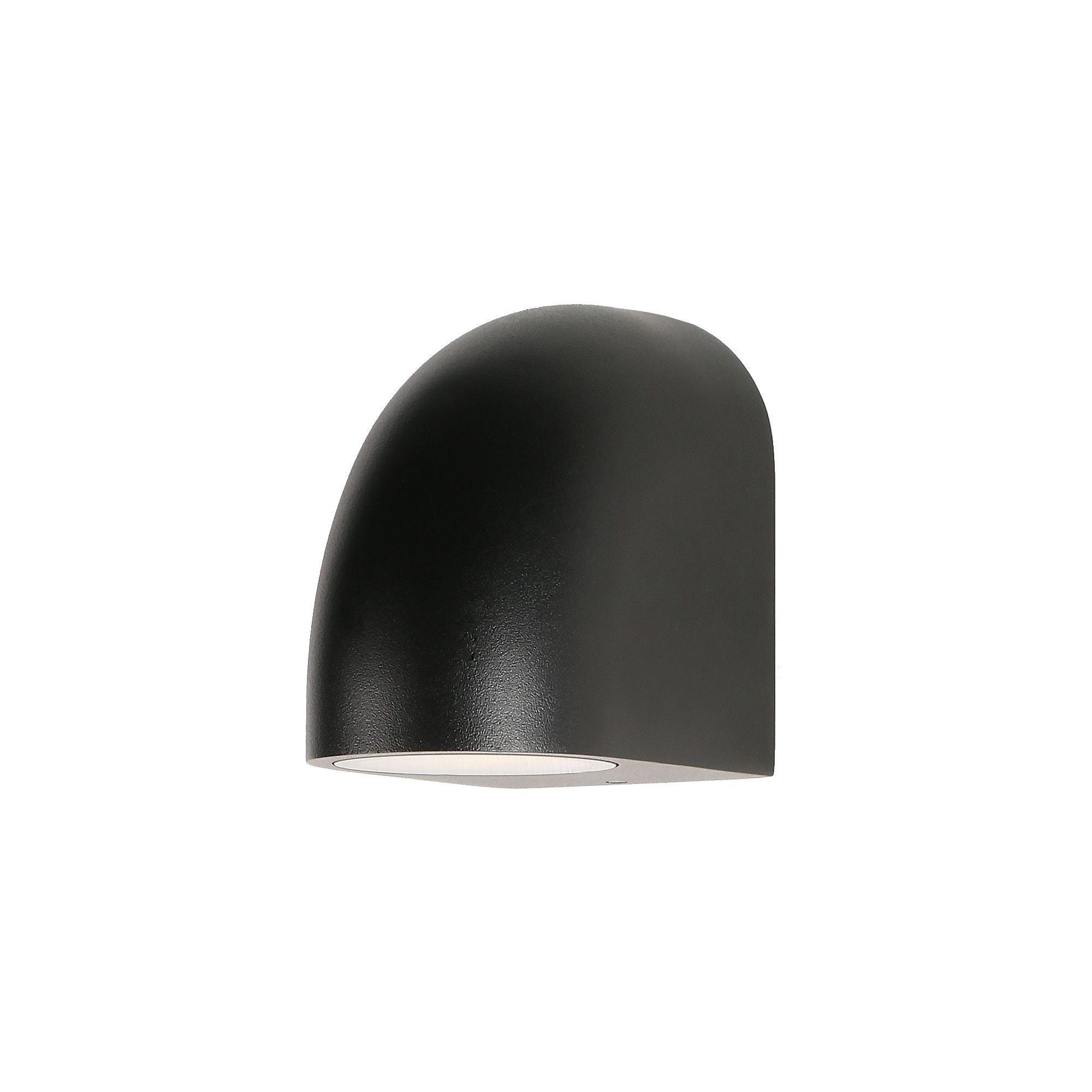 Baldy Wall Lamp, 1 x GU10, IP65, Black, 2yrs Warranty