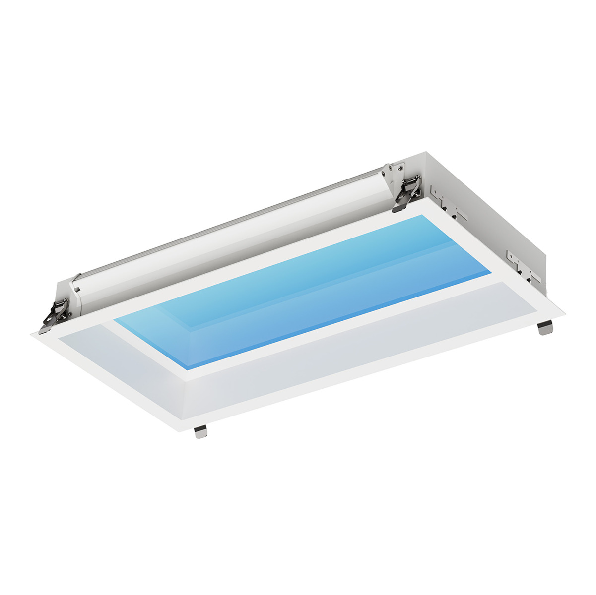 Blue Sky 60 x 30cm Rectangular Recessed Panel, 35W LED 4200K, 2975lm, Matt White, Driver Included, 3yrs Warranty