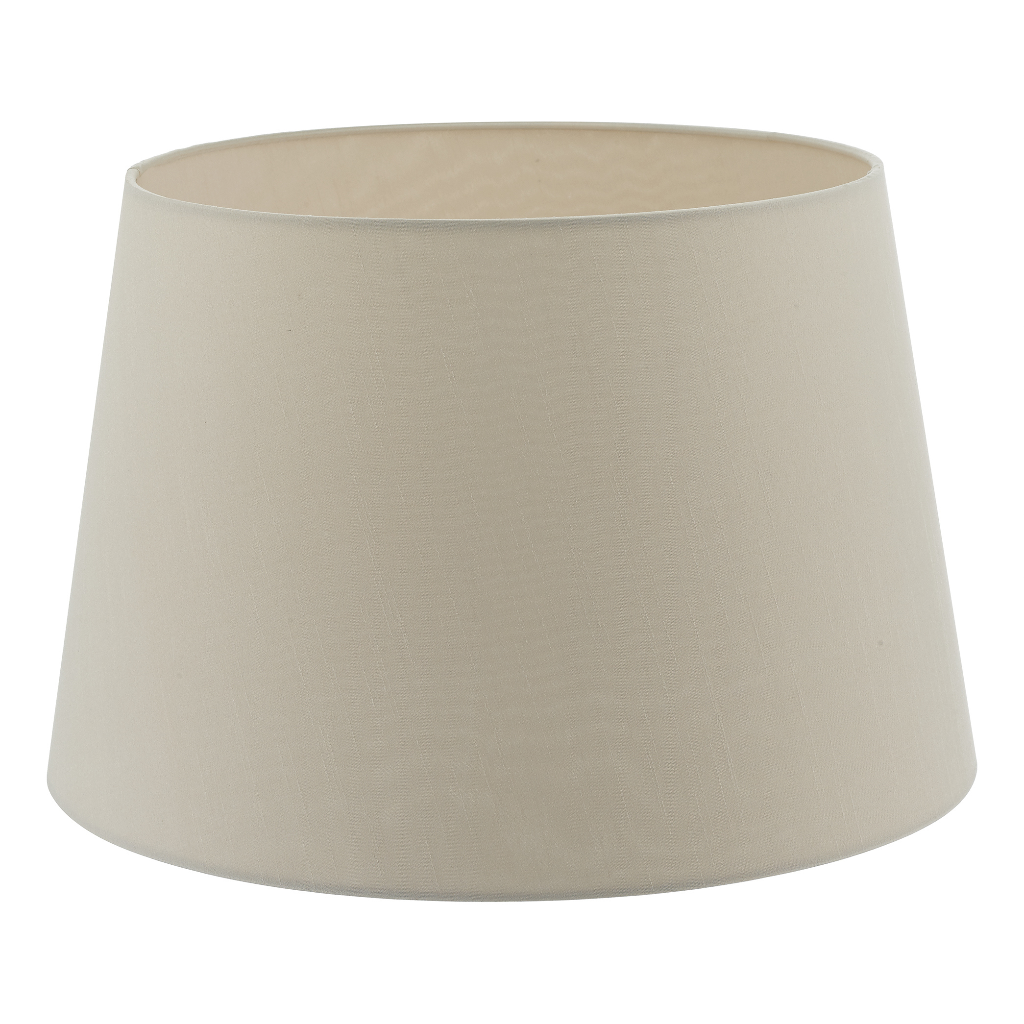 Fuego E27 Taupe Faux Silk Tapered 35cm Armario Shade (Shade Only)