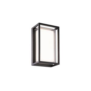 Chamonix Rectangular Ceiling/Wall Light, 9W LED, 3000K, 725lm, IP65, Anthracite, 3yrs Warranty