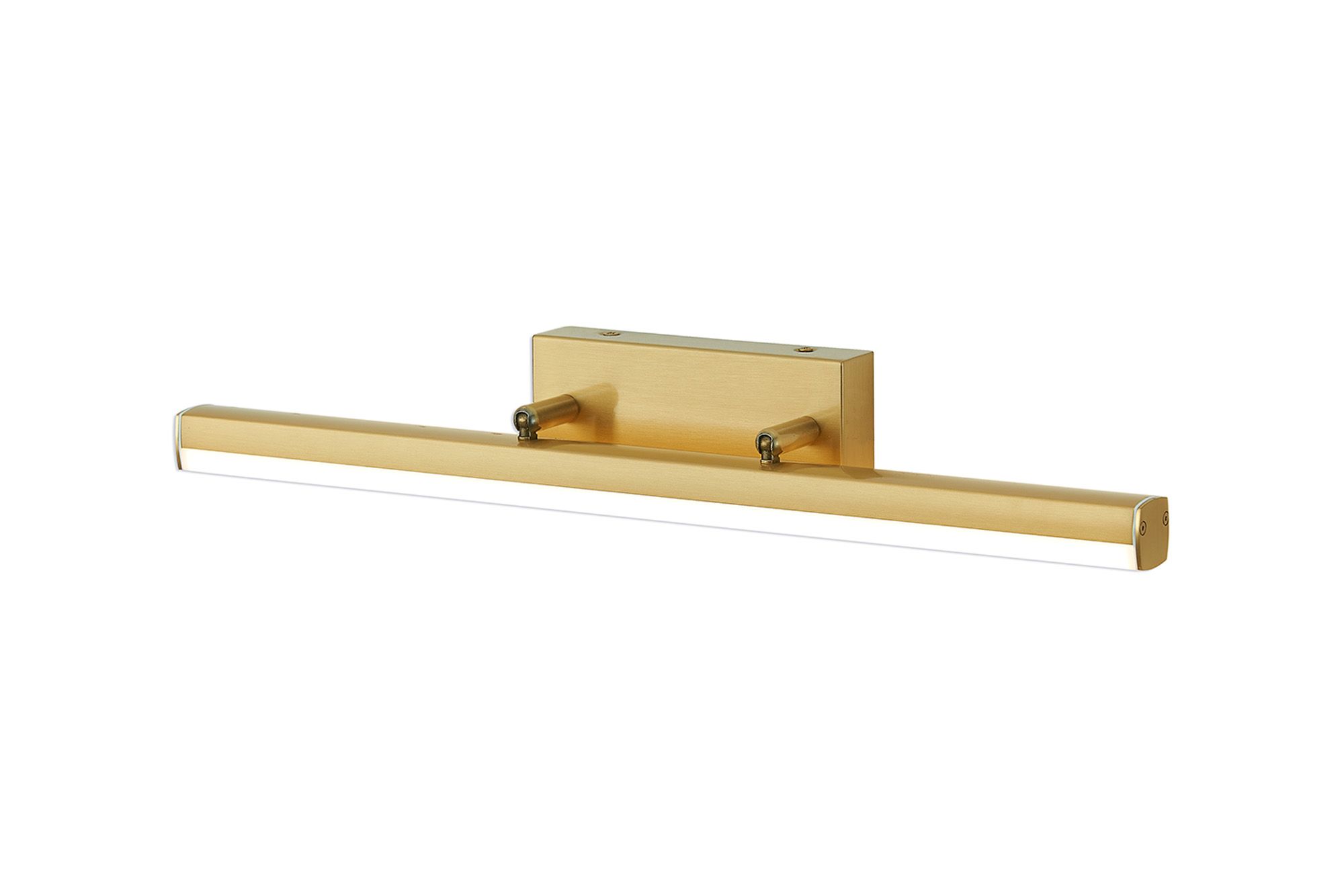 Dalaman Wall Lamp Medium Adjustable, 1 x 12W LED, 3000K, 1192lm, IP44, Brass, 3yrs Warranty