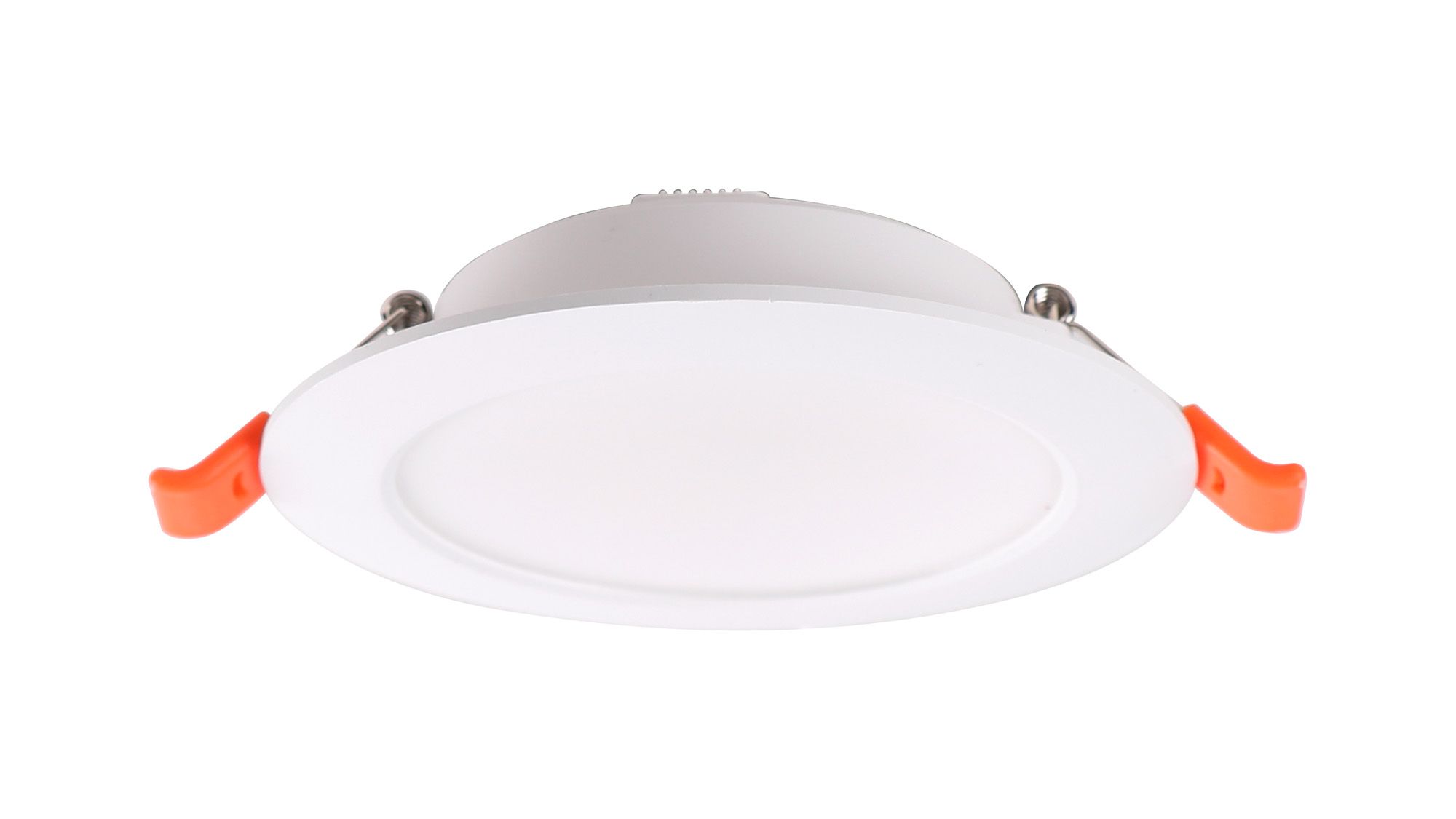 Eilat Recessed Spotlight, 6W LED, 2700/3200/4000K CCT, 570lm, White, Cut Out 93-100mm, Driver Included, 3yrs Warranty
