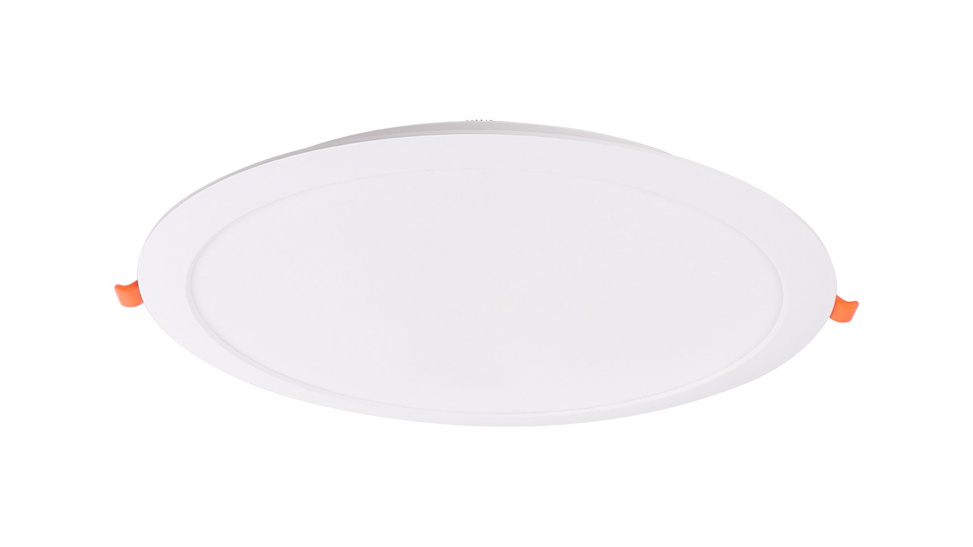 Eilat Recessed Spotlight, 24W LED, 2700/3000/4000K CCT, 2400lm, White, Cut Out 260-270mm, Driver Included, 3yrs Warranty