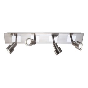 Relámpago 4 Light Spotlight LED Polished Chrome/Satin Chrome Finish