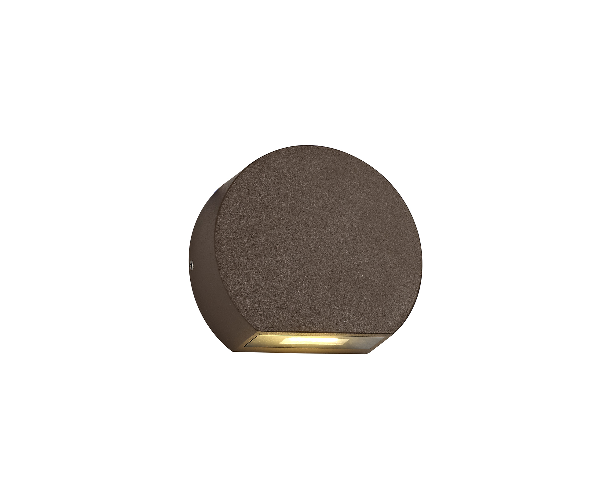Harper Wall Lamp, 1 x 3W LED, 3000K, 270lm, IP54, Dark Brown, 3yrs Warranty