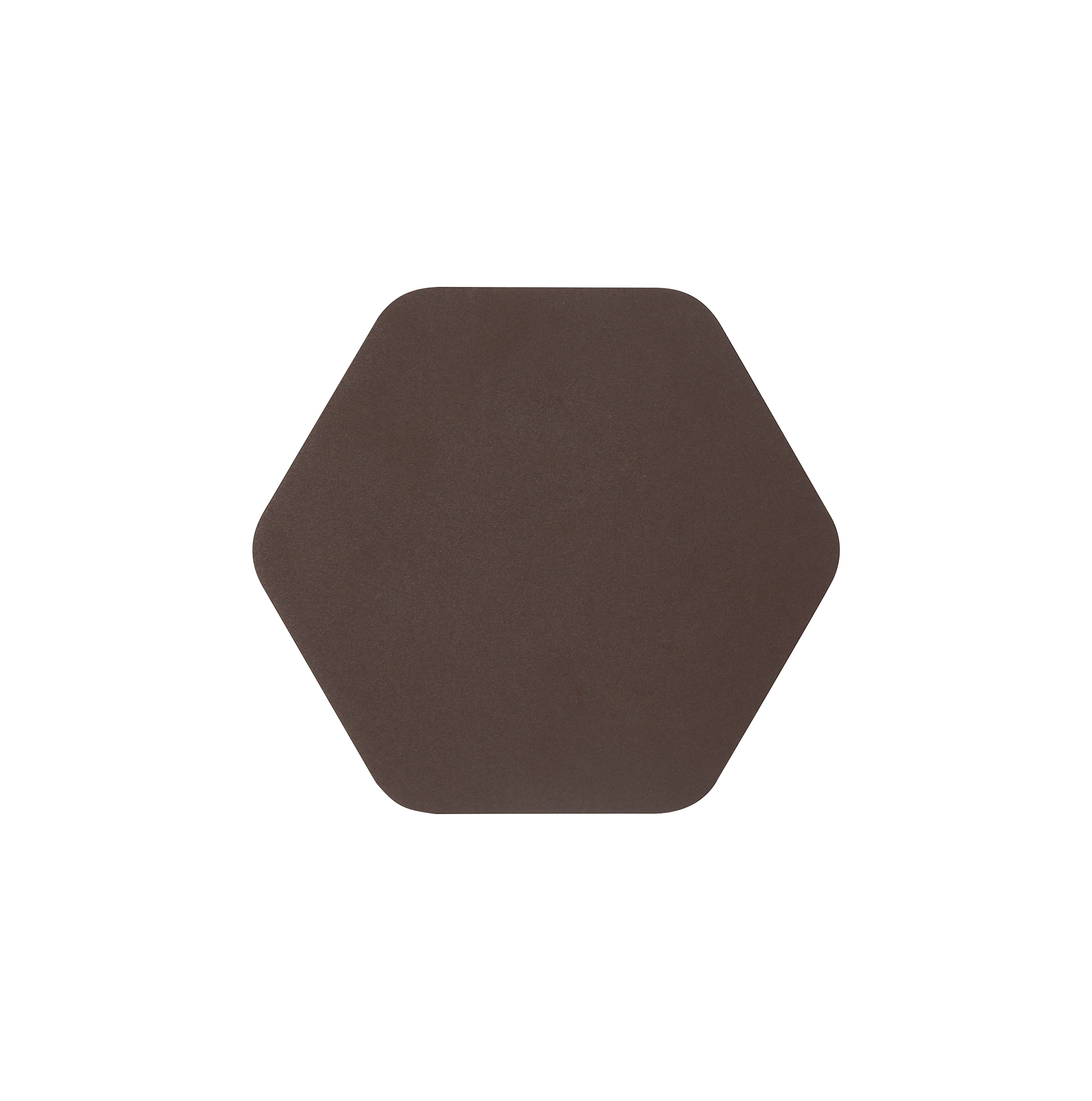 Horsley 15cm Non-Electric Hexagonal Plate (C), Coffee