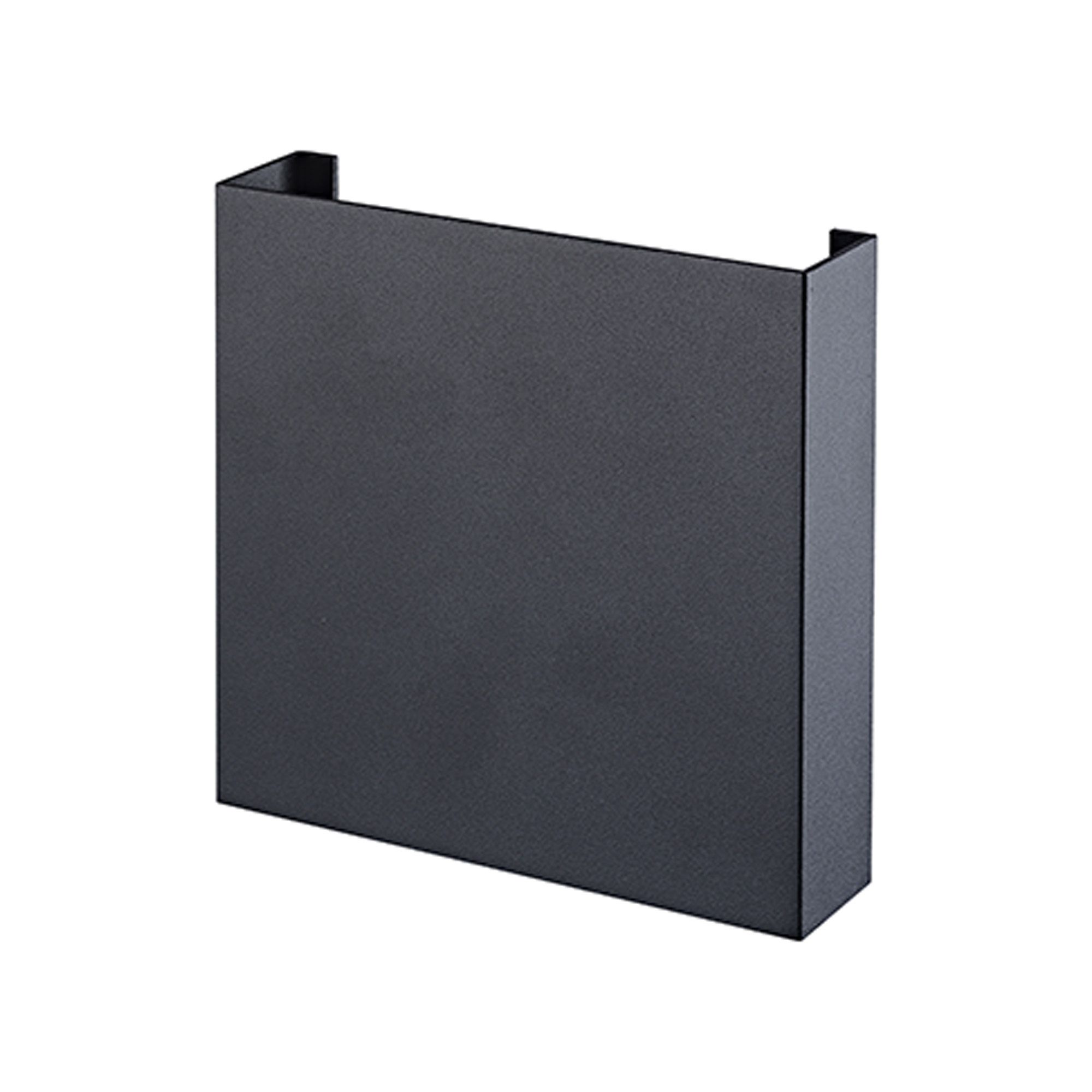 Huez 1 Light Wall Light, 5W LED, 3000K, 400lm, IP65, Black, 3yrs Warranty