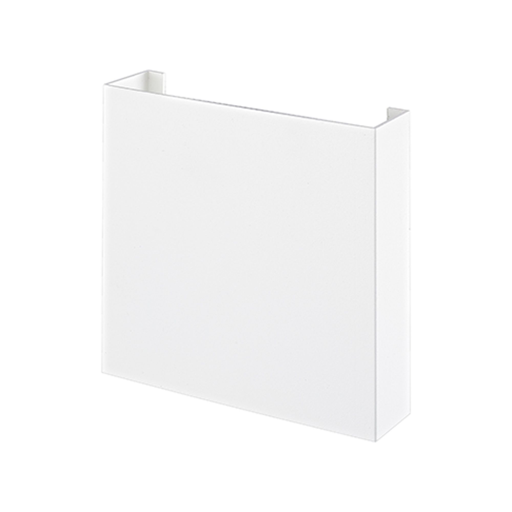 Huez 1 Light Wall Light, 5W LED, 3000K, 400lm, IP65, White, 3yrs Warranty