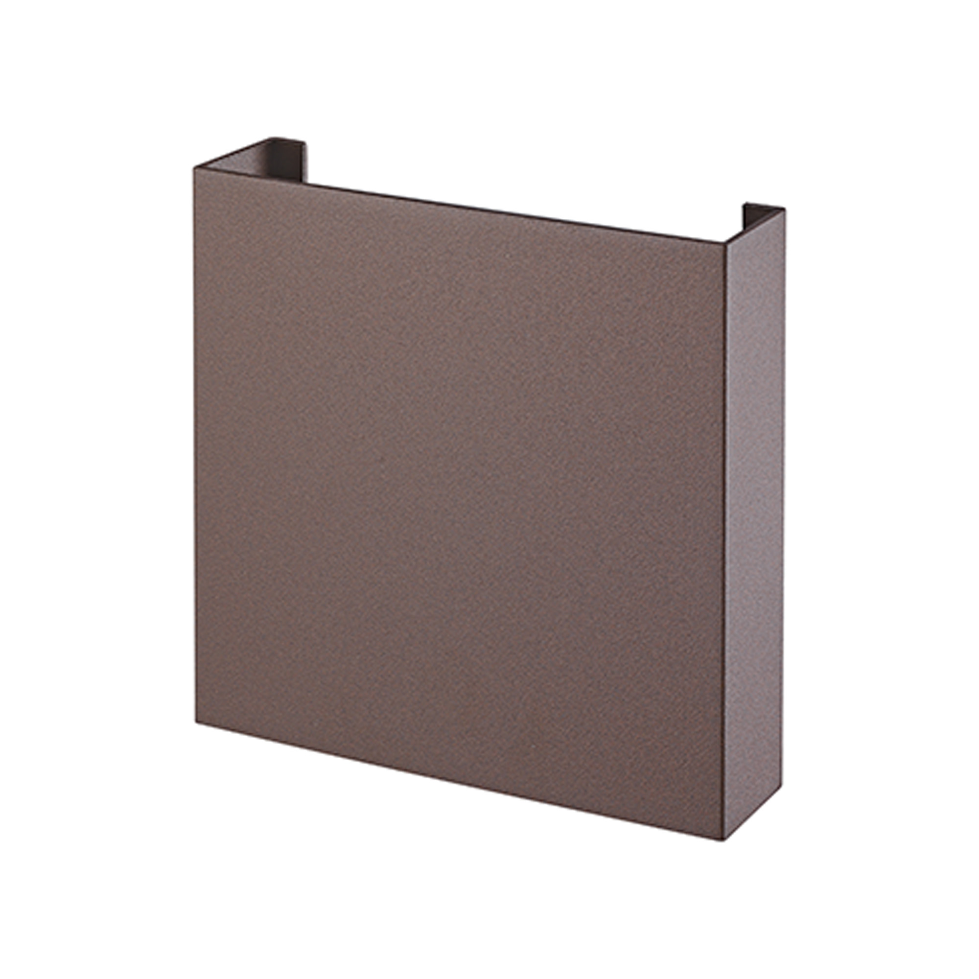 Huez 1 Light Wall Light, 5W LED, 3000K, 400lm, IP65, Rust Brown, 3yrs Warranty