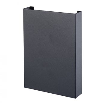 Huez 2 Light Wall Light, 10W LED, 3000K, 800lm, IP65, Black, 3yrs Warranty