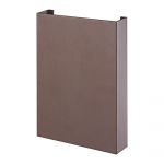Huez 2 Light Wall Light, 10W LED, 3000K, 800lm, IP65, Rust Brown, 3yrs Warranty