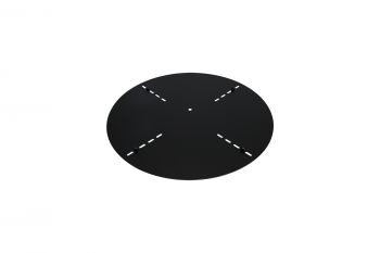 Lowan 49cm Suspension Plate Only Matt Black (ONLY TESTED FOR OUR RANGE OF PRODUCTS)
