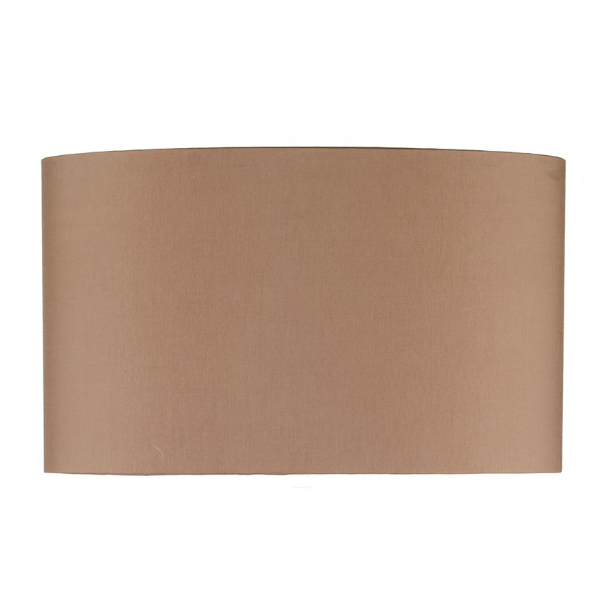 Corrido E27 Taupe Faux Silk 43cm Armario Shade (Shade Only)