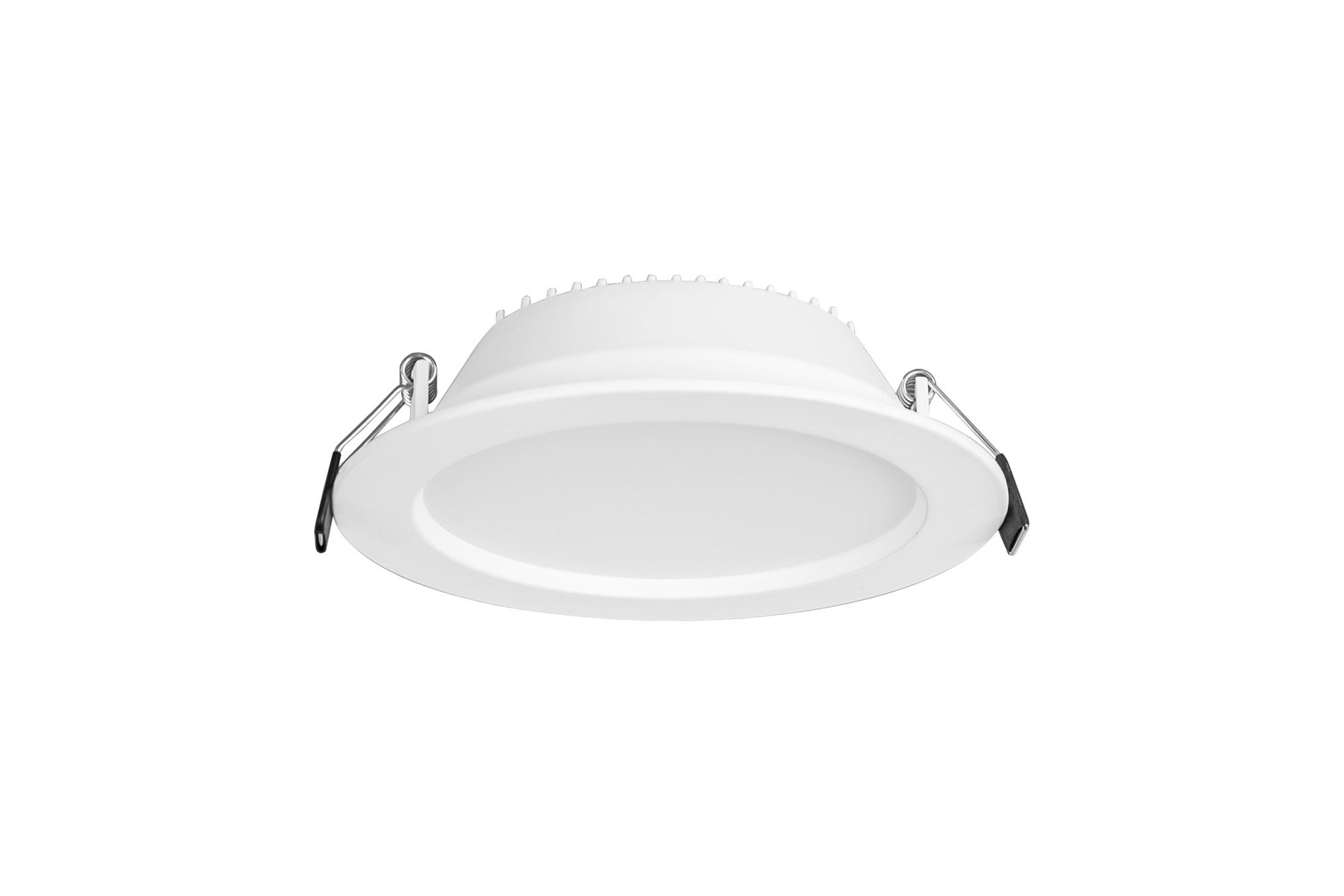 Nasao Recessed Spotlight, 15W LED, 2700/3200/4000K CCT, 1500lm, White, Cut Out 120mm, Driver Included, 3yrs Warranty