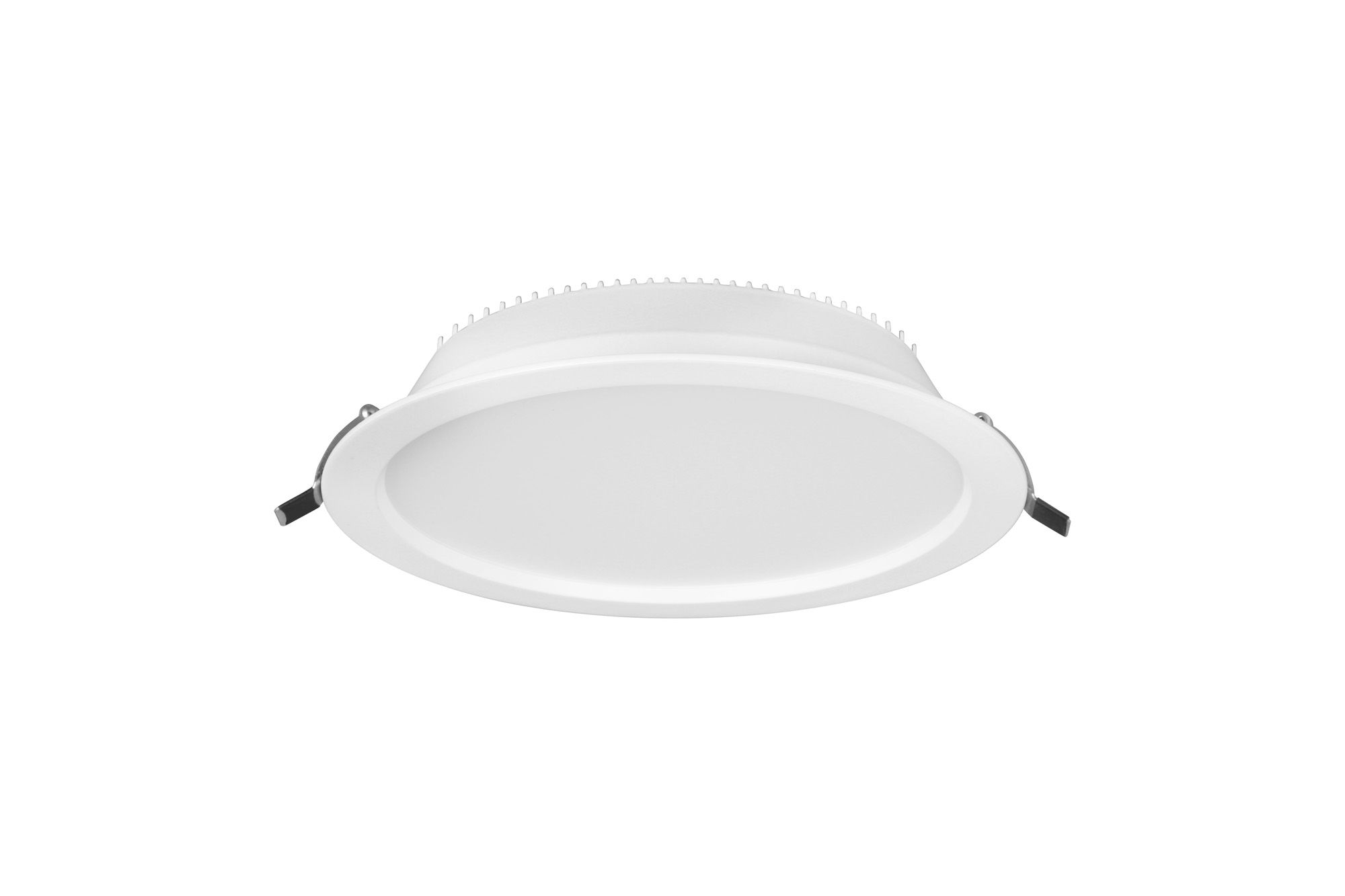 Nasao Recessed Spotlight, 30W LED, 2700/3200/4000K CCT, 3600lm, White, Cut Out 200mm, Driver Included, 3yrs Warranty