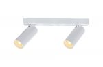Nazare Linear 2 Light Spotlight GU10 Mini (Max 12W), Matt White