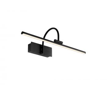 Paracuru 45cm Wall Lamp/Picture Light, 8W, 3000K, 619lm, Sand Black, 3yrs Warranty