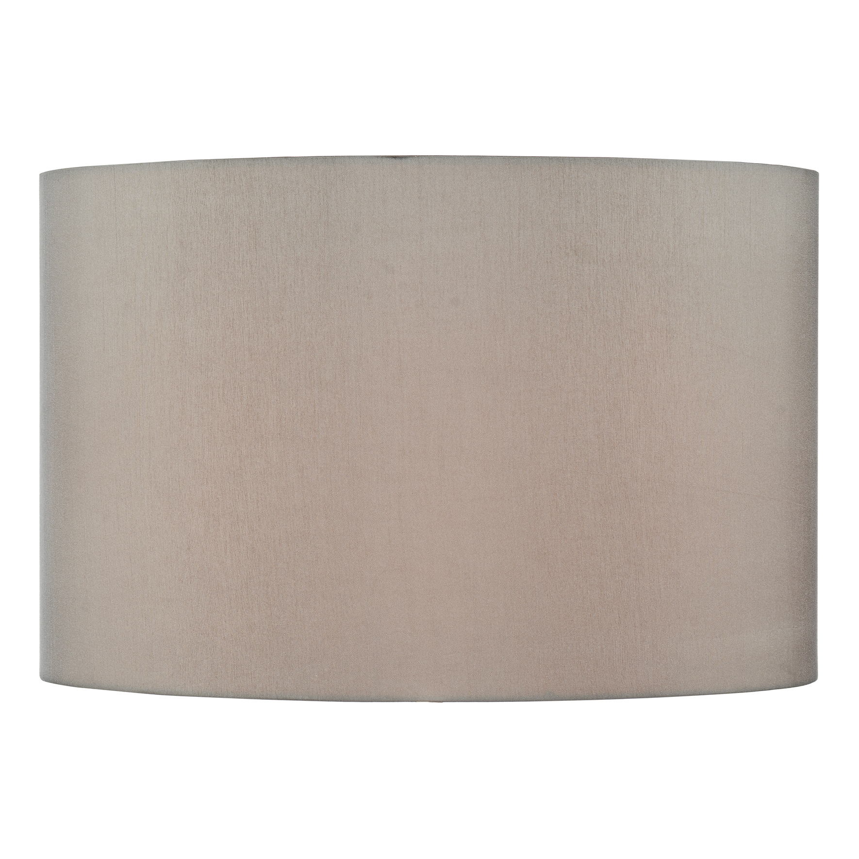 Chalote E27 Taupe Faux Silk 39cm Armario Shade (Shade Only)