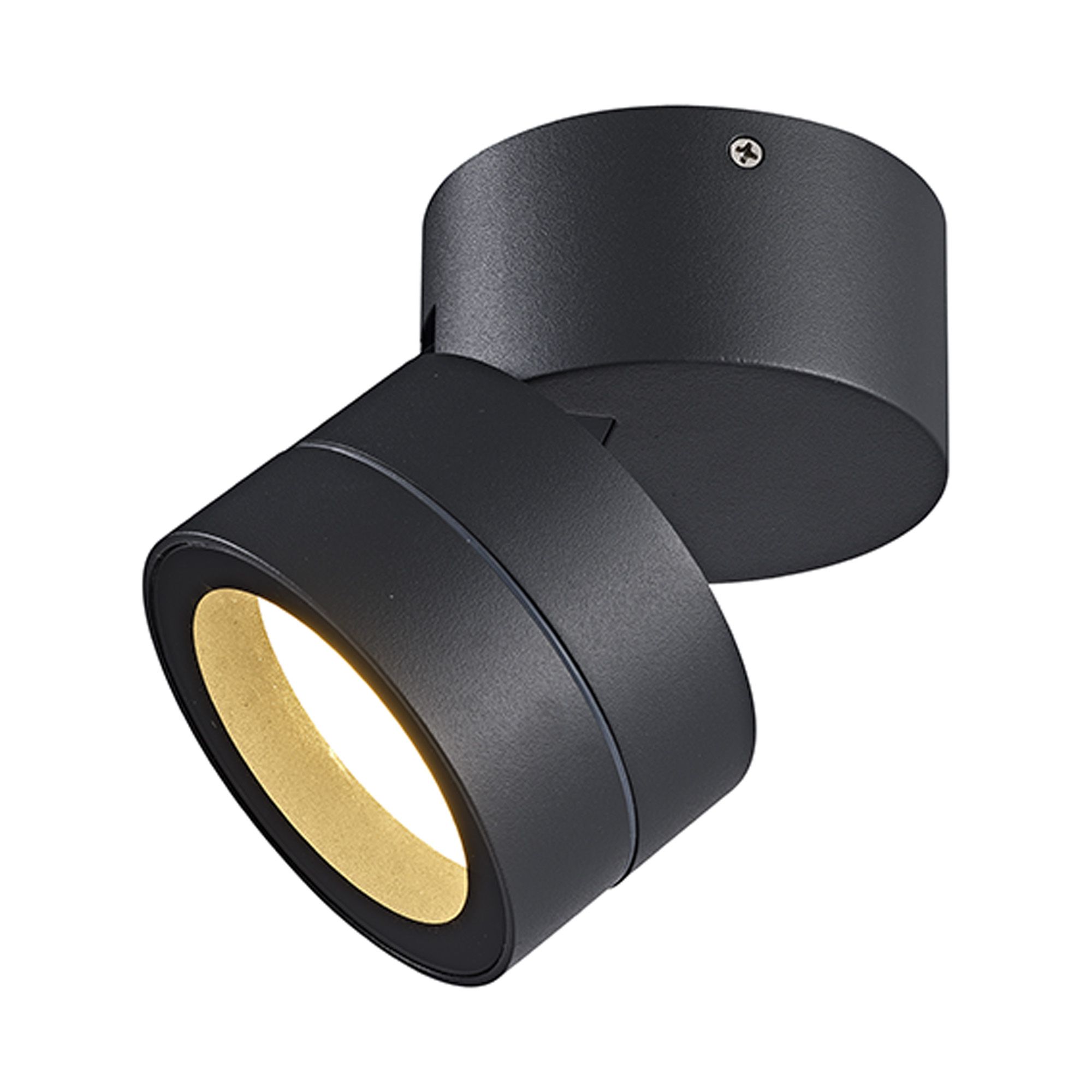 Saler Adjustable Ceiling Spotlight/Wall Light, 1 Light GX53 (Not Included), Dark Grey, IP65, 2yrs Warranty