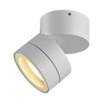 Saler Adjustable Ceiling Spotlight/Wall Light, 1 Light GX53 (Not Included), White, IP65, 2yrs Warranty