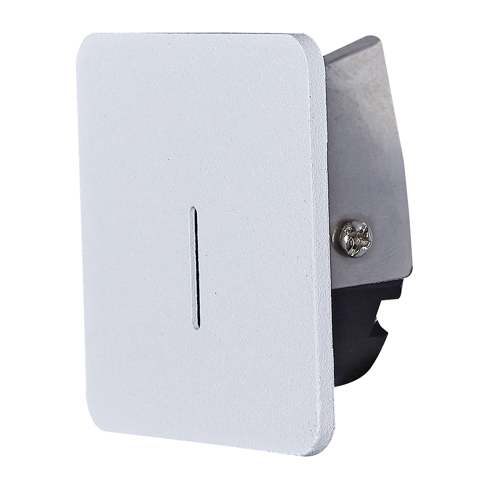 Sotavento Sqaure Wall Lamp, 3W LED, 3000K, 150lm, IP42, White, Cut Out: 48mm, 3yrs Warranty