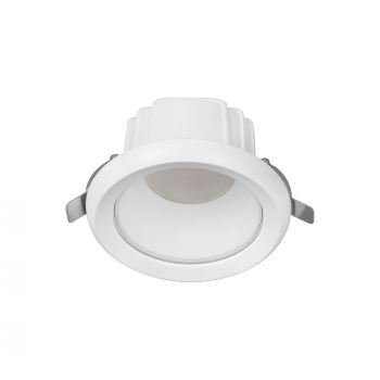 Tampa Recessed Spotlight, 10W LED, 2700/3200/4000K CCT, 950lm, White, IP65, Cut Out 95mm, Driver Not Included, 3yrs Warranty