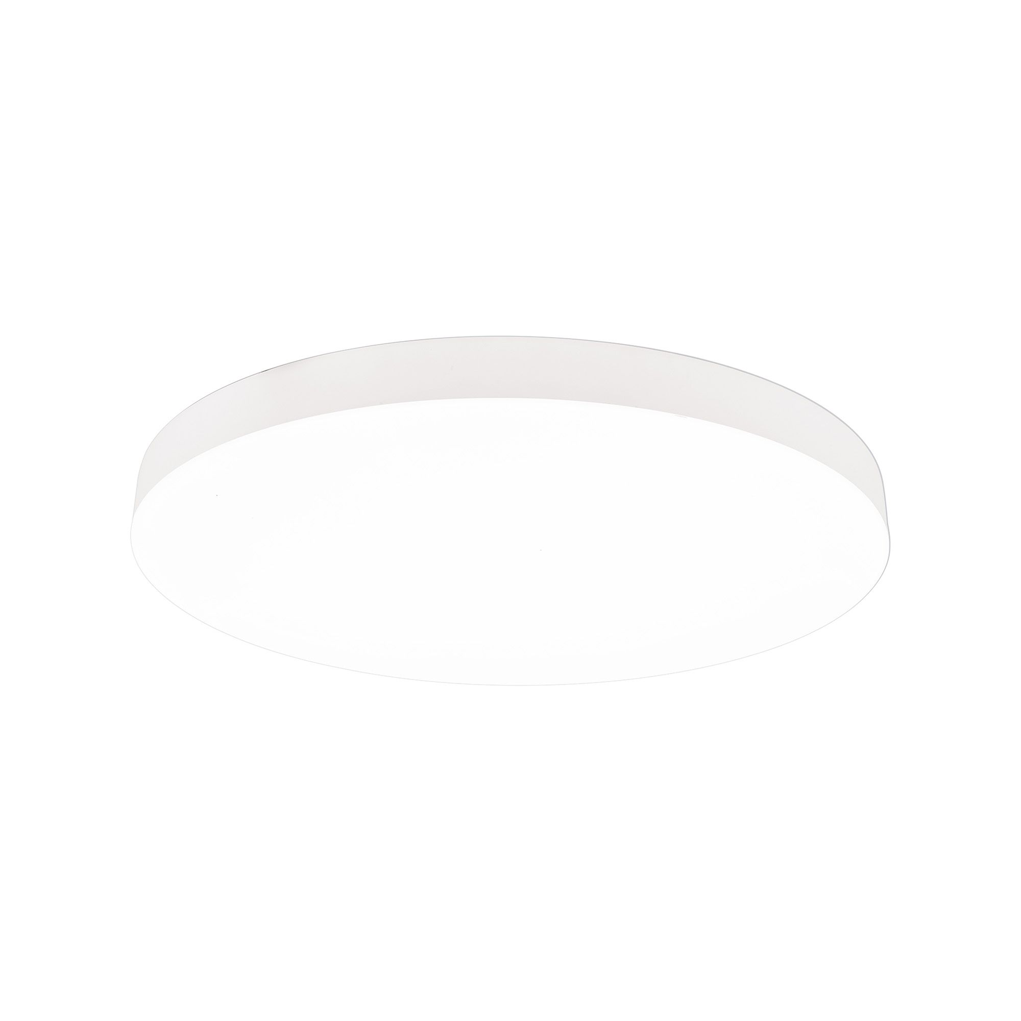 Turin Ceiling 60cm Round, 50W LED, On Board CCT 3000/4000/5000K, 5500lm, White, 3yrs Warranty