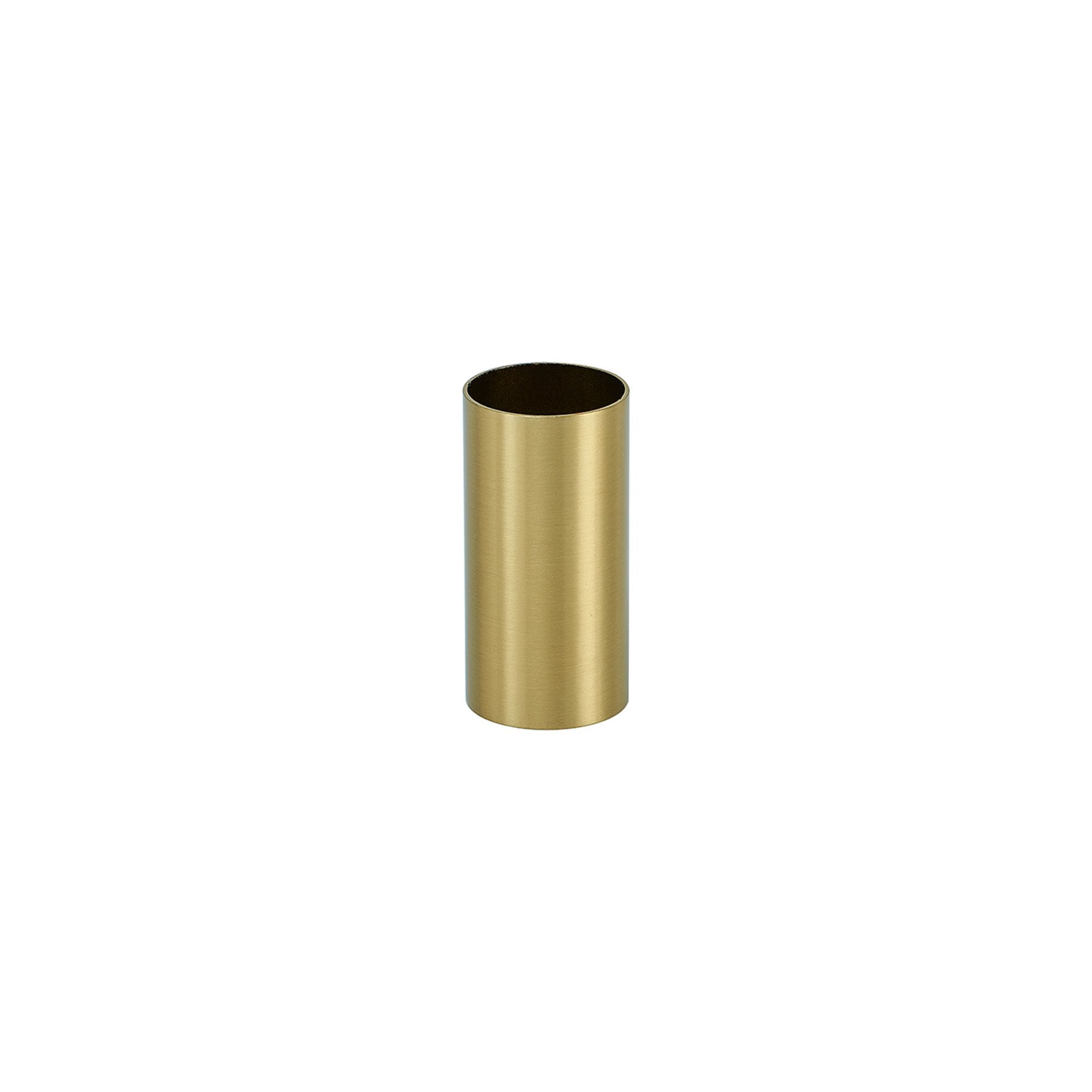 Vertex Single Lampholder Sleeve Brass